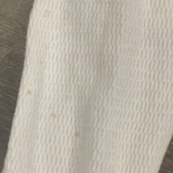 Tankh White Embellished Long Sleeve Shirt, Size Medium - Picture 9 of 13